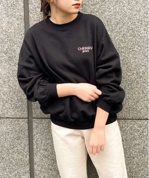apres jour（アプレジュール）の「アソート袖ボリュームスウェット【ZOZOTOWN限定アイテム】（スウェット・レディース・ブルー系その他/ダークブルー/ラベンダー/ホワイト系その他/ミント/ブラック/アイボリー/オフホワイト/ブラック系その他/クリーム・X-LARGE/フリー）」の22枚目の写真