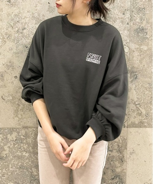 apres jour（アプレジュール）の「アソート袖ボリュームスウェット【ZOZOTOWN限定アイテム】（スウェット・レディース・ブルー系その他/ダークブルー/ラベンダー/ホワイト系その他/ミント/ブラック/アイボリー/オフホワイト/ブラック系その他/クリーム・X-LARGE/フリー）」の14枚目の写真