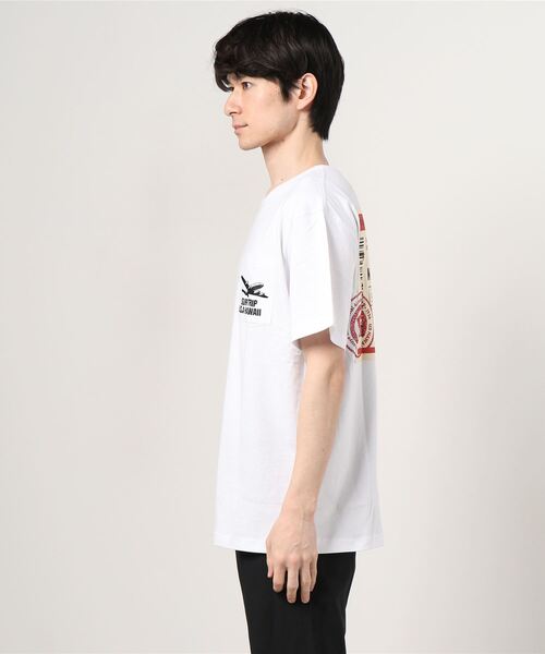 RealBvoice(リアルビーヴォイス)の「REAL B VOICE/リアルビーボイス プリントTシャツ 10231-10929(Tシャツ/カットソー・メンズ・ホワイト/ブラック・M/L/XL)」の3枚目の写真