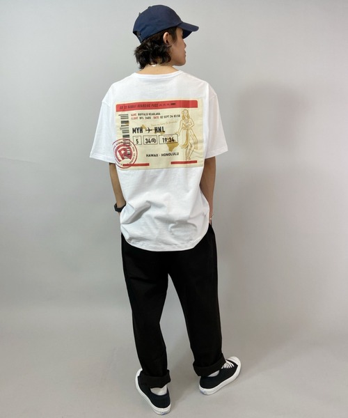 RealBvoice(リアルビーヴォイス)の「REAL B VOICE/リアルビーボイス プリントTシャツ 10231-10929(Tシャツ/カットソー・メンズ・ホワイト/ブラック・M/L/XL)」の20枚目の写真
