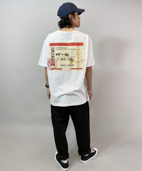 RealBvoice(リアルビーヴォイス)の「REAL B VOICE/リアルビーボイス プリントTシャツ 10231-10929(Tシャツ/カットソー・メンズ・ホワイト/ブラック・M/L/XL)」の19枚目の写真