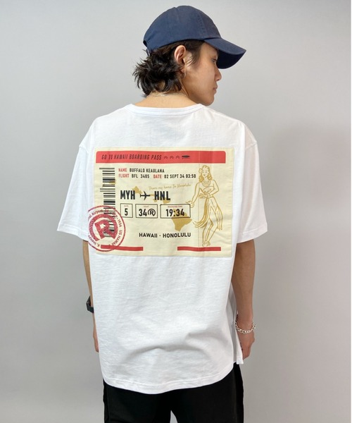 RealBvoice(リアルビーヴォイス)の「REAL B VOICE/リアルビーボイス プリントTシャツ 10231-10929(Tシャツ/カットソー・メンズ・ホワイト/ブラック・M/L/XL)」の17枚目の写真