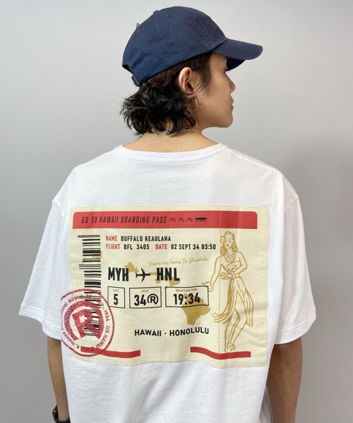 RealBvoice(リアルビーヴォイス)の「REAL B VOICE/リアルビーボイス プリントTシャツ 10231-10929(Tシャツ/カットソー・メンズ・ホワイト/ブラック・M/L/XL)」の18枚目の写真