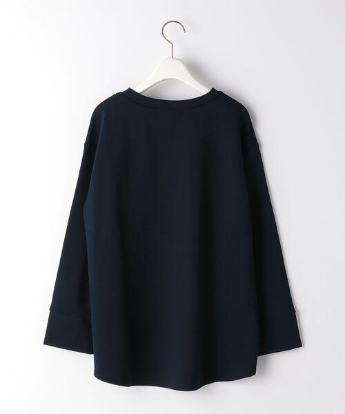 closet story（クローゼットストーリー）の「＜closet story＞ オウトツ ラウンド カットソー（Tシャツ/カットソー・レディース・ネイビー/オフホワイト/ライトピンク・FREE）」の19枚目の写真