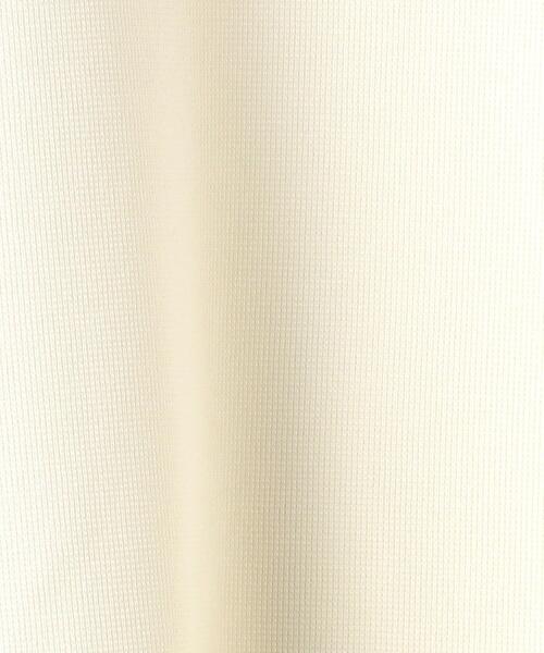 closet story（クローゼットストーリー）の「＜closet story＞ オウトツ ラウンド カットソー（Tシャツ/カットソー・レディース・ネイビー/オフホワイト/ライトピンク・FREE）」の15枚目の写真