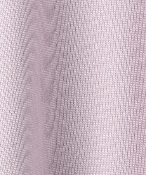 closet story（クローゼットストーリー）の「＜closet story＞ オウトツ ラウンド カットソー（Tシャツ/カットソー・レディース・ネイビー/オフホワイト/ライトピンク・FREE）」の17枚目の写真