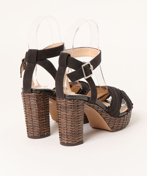 JILLSTUART shoe(ジルスチュアート シュー)の「ラタン風ソールアンクルストラップサンダル(サンダル・レディース・ブルー/ピンク/サンドベージュ/ダークグレー・22.5cm/23.0cm/23.5cm/24.0cm/24.5cm)」の6枚目の写真