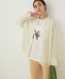 ADAM ET ROPE' | ＜洗える＞【WEB限定】ブザムシアーシャツ(シャツ/ブラウス)