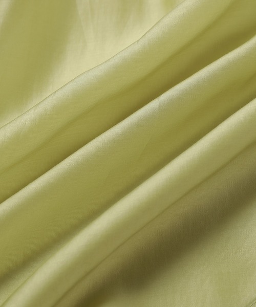 ADAM ET ROPE'(アダムエロペ)の「<洗える>【WEB限定】ブザムシアーシャツ(シャツ/ブラウス・レディース・ブラック/ホワイト/ライトグリーン/ブルー・FREE)」の19枚目の写真