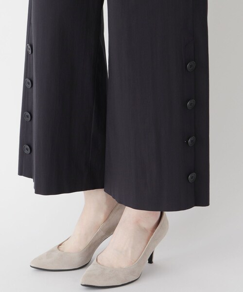 Airpapel（エアパペル）の「◆ラチネクロスワイドパンツ（その他パンツ・レディース・ネイビー/サンドベージュ/ホワイト系・09/11/07）」の6枚目の写真