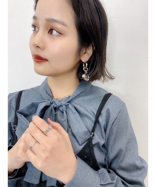 JUMELLE(ジュメロ)の「2wayピアス(ピアス(両耳用)・レディース・シルバー/ゴールド・FREE)」の8枚目の写真