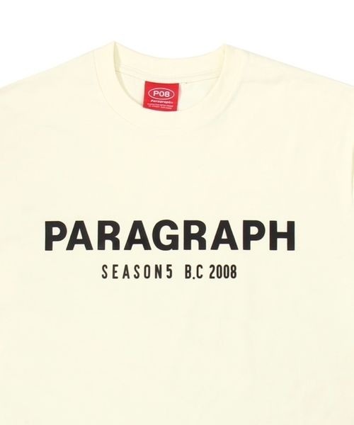 Paragraph（パラグラフ）の「Paragraph/パラグラフ/ロゴプリントロングスリーブTシャツ/Seasons L/S Tee（Tシャツ/カットソー・メンズ・チャコールグレー/バイオレット/カーキ/イエロー/ベージュ/ブラック/グレー・FREE）」の15枚目の写真