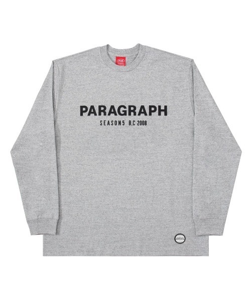 Paragraph（パラグラフ）の「Paragraph/パラグラフ/ロゴプリントロングスリーブTシャツ/Seasons L/S Tee（Tシャツ/カットソー・メンズ・チャコールグレー/バイオレット/カーキ/イエロー/ベージュ/ブラック/グレー・FREE）」の16枚目の写真