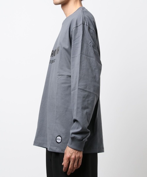Paragraph（パラグラフ）の「Paragraph/パラグラフ/ロゴプリントロングスリーブTシャツ/Seasons L/S Tee（Tシャツ/カットソー・メンズ・チャコールグレー/バイオレット/カーキ/イエロー/ベージュ/ブラック/グレー・FREE）」の21枚目の写真