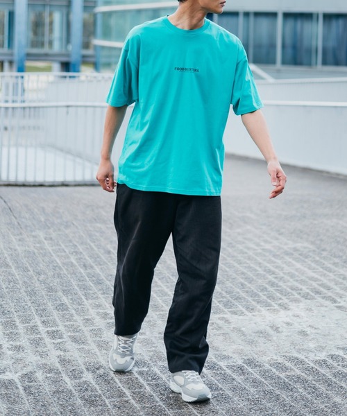 オーバーサイズ パロディプリント 半袖 ビッグT（Tシャツ
