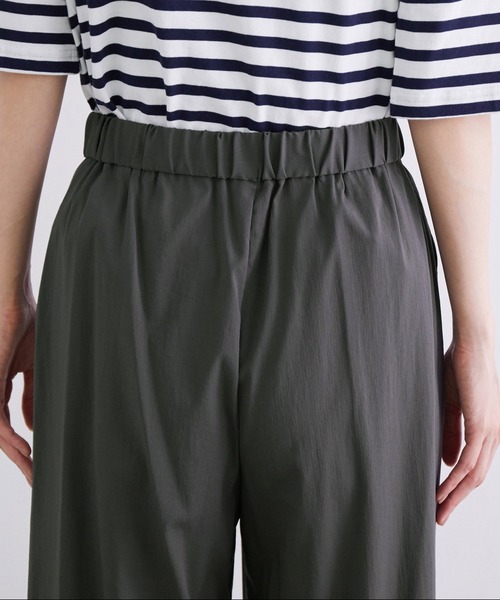ROPE' PICNIC（ロペピクニック）の「レーヨンナイロンイージーワイドパンツ（その他パンツ・レディース・チャコールグレー/ベージュ/ライトグリーン/キャメル/パープル/ブルー・40/38/36）」の8枚目の写真