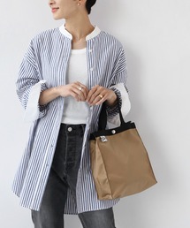 タイプライターワッシャークレリックシャツ◆