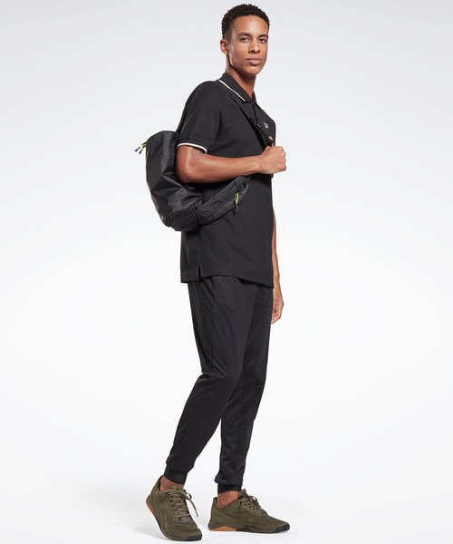 Reebok(リーボック)の「トレーニング エッセンシャルズ ポロシャツ Training Essentials Polo Shirt(ポロシャツ・メンズ・ブラック・SMALL/MEDIUM/LARGE/X-LARGE/XX-LARGE/X-SMALL)」の5枚目の写真