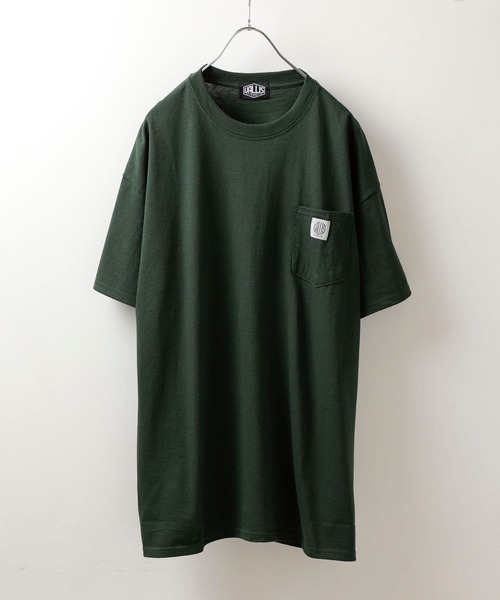 VALLIS by FACTOTUM（ヴァリスバイファクトタム）の「【VALLIS by FACTOTUM】EX.Circle logo pocket tee（Tシャツ/カットソー・メンズ・イエロー/ブラック/ホワイト/バーガンディー/ミント/ライトベージュ/ブルー/グレー/ネイビー/グリーン・MEDIUM/LARGE）」の15枚目の写真