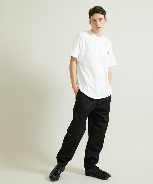 VALLIS by FACTOTUM（ヴァリスバイファクトタム）の「【VALLIS by FACTOTUM】EX.Circle logo pocket tee（Tシャツ/カットソー・メンズ・イエロー/ブラック/ホワイト/バーガンディー/ミント/ライトベージュ/ブルー/グレー/ネイビー/グリーン・MEDIUM/LARGE）」の22枚目の写真