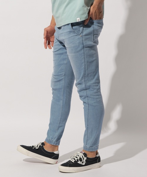 BAYFLOW（ベイフロー）の「SOFTデニムJOG（デニムパンツ・メンズ・ネイビー/ロイヤルブルー・SMALL/MEDIUM/LARGE）」の9枚目の写真