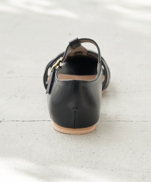 ROPE' PICNIC（ロペピクニック）の「【WEB限定】グルカサンダル（サンダル・レディース・ブラック/キナリ・22.5cm/23.0cm/23.5cm/24.0cm/24.5cm）」の4枚目の写真