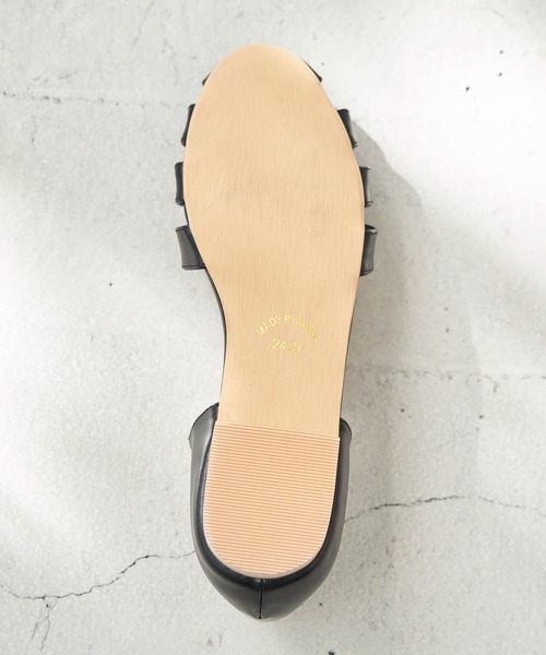 ROPE' PICNIC（ロペピクニック）の「【WEB限定】グルカサンダル（サンダル・レディース・ブラック/キナリ・22.5cm/23.0cm/23.5cm/24.0cm/24.5cm）」の9枚目の写真