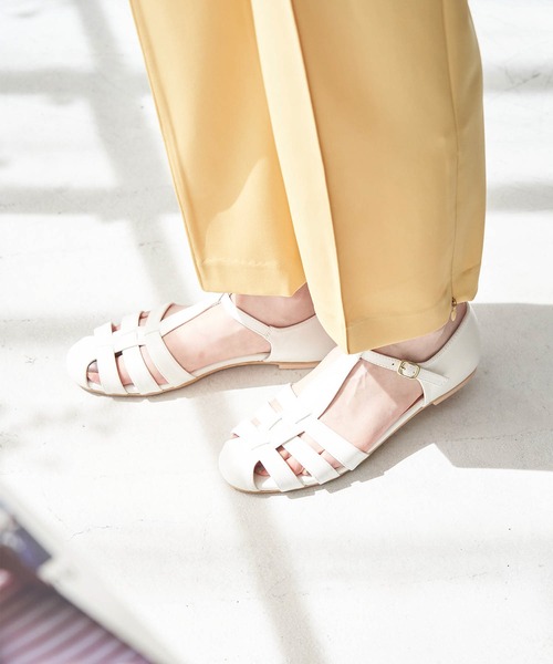 ROPE' PICNIC（ロペピクニック）の「【WEB限定】グルカサンダル（サンダル・レディース・ブラック/キナリ・22.5cm/23.0cm/23.5cm/24.0cm/24.5cm）」の11枚目の写真