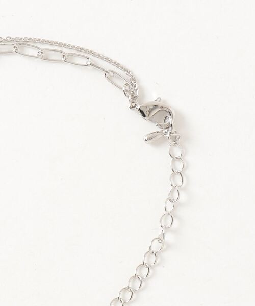 VANNIE U（ヴァニーユー）の「2連コインチェーンネックレス（ネックレス・レディース・シルバー・FREE）」の9枚目の写真