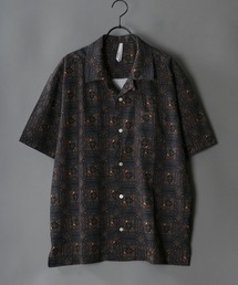 SITRY | patterned all over Open Collar shirt/総柄 オープンカラーシャツ(シャツ/ブラウス)