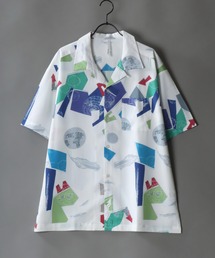 SITRY | patterned all over Open Collar shirt/総柄 オープンカラーシャツ(シャツ/ブラウス)