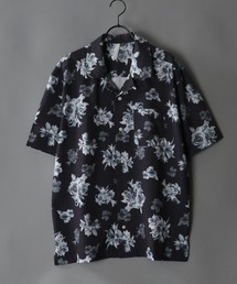 SITRY | patterned all over Open Collar shirt/総柄 オープンカラーシャツ(シャツ/ブラウス)