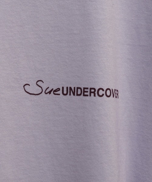 SueUNDERCOVER（スーアンダーカバー）の「SU2A2802（Tシャツ/カットソー・レディース・ブラック/ラベンダー/ホワイト・1/2）」の5枚目の写真