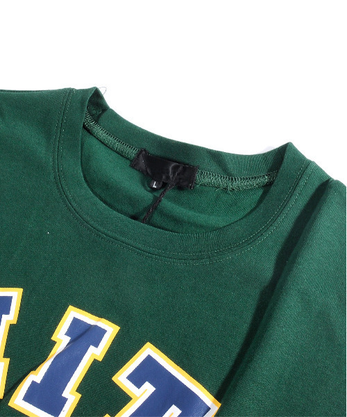 neos（ネオス）の「【neos -addictive design-】ビッグシルエット 刺繍 プリント ポンチ クルーネック Tシャツ（Tシャツ/カットソー・メンズ・ホワイト/ブラウン/グリーン/スミクロ・MEDIUM/LARGE）」の16枚目の写真