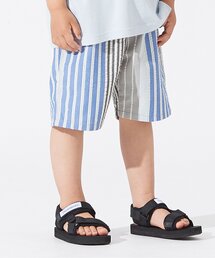 BREEZE | もっとスズシーストライプパンツ 5分丈(その他パンツ)