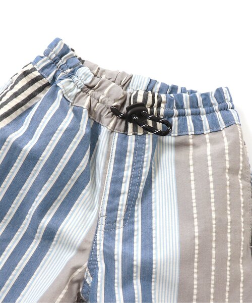 BREEZE（ブリーズ）の「もっとスズシーストライプパンツ 5分丈（その他パンツ・キッズ・ベージュ/ブルー/グリーン・120/130/150/90/110/100/140）」の11枚目の写真