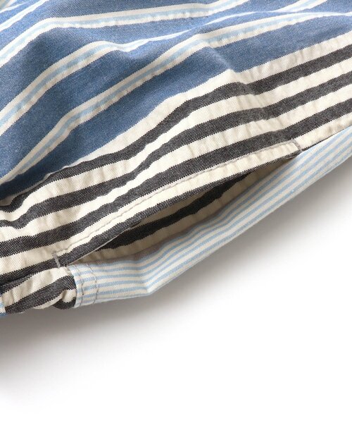 BREEZE（ブリーズ）の「もっとスズシーストライプパンツ 5分丈（その他パンツ・キッズ・ベージュ/ブルー/グリーン・120/130/150/90/110/100/140）」の12枚目の写真