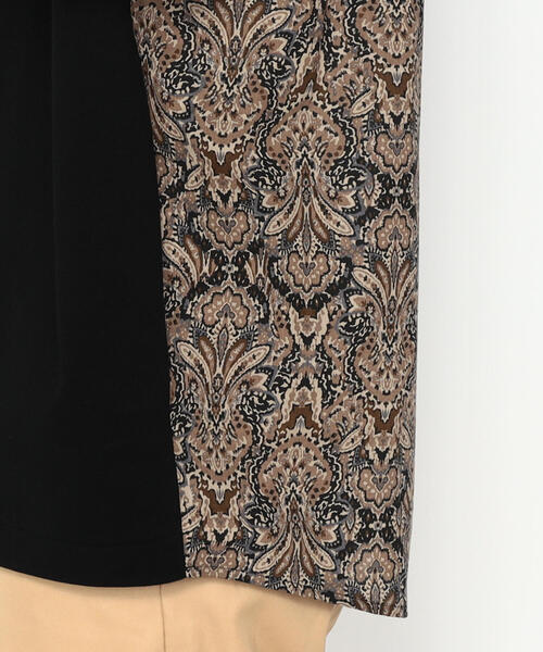 TOMORROWLAND （トゥモローランド）の「【WEB限定】コットンジャージー ペイズリーシャツコンビ クルーネックTシャツ（Tシャツ/カットソー・メンズ・ブラック系その他・S/M/L）」の10枚目の写真