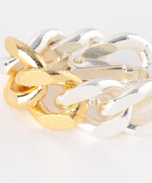 green label relaxing（グリーンレーベルリラクシング）の「[ 別注 ][ シーズ マーラ ] Seads Mara FM チェーン イヤリング（イヤリング・レディース・その他1・FREE）」の4枚目の写真