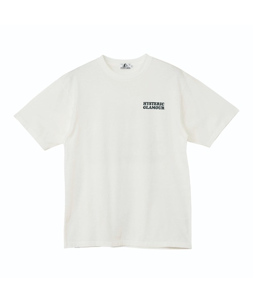 HYSTERIC GLAMOUR（ヒステリックグラマー）の「CHILLING TIME Tシャツ（Tシャツ/カットソー・メンズ・ホワイト/ブラック/レッド・SMALL/MEDIUM/LARGE/X-LARGE）」の2枚目の写真