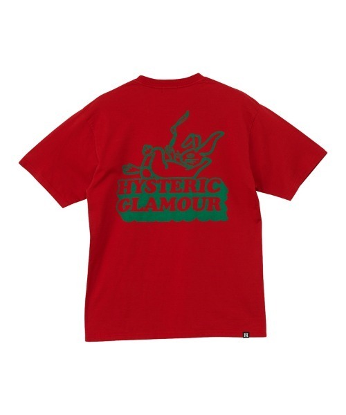 HYSTERIC GLAMOUR（ヒステリックグラマー）の「CHILLING TIME Tシャツ（Tシャツ/カットソー・メンズ・ホワイト/ブラック/レッド・SMALL/MEDIUM/LARGE/X-LARGE）」の4枚目の写真