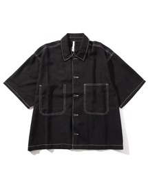 「INASTUDIOS SELECT」ビックサイズ ステッチングシャツ