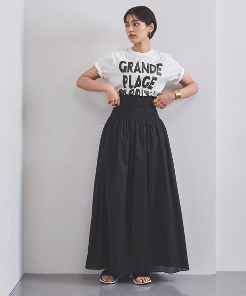 m's braque（エムズブラック）の「別注＜m's braque（エムズ ブラック）＞BIARRITZ Tシャツ◆（Tシャツ/カットソー・レディース・ホワイト・MEDIUM）」の5枚目の写真