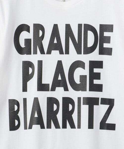 m's braque（エムズブラック）の「別注＜m's braque（エムズ ブラック）＞BIARRITZ Tシャツ◆（Tシャツ/カットソー・レディース・ホワイト・MEDIUM）」の12枚目の写真
