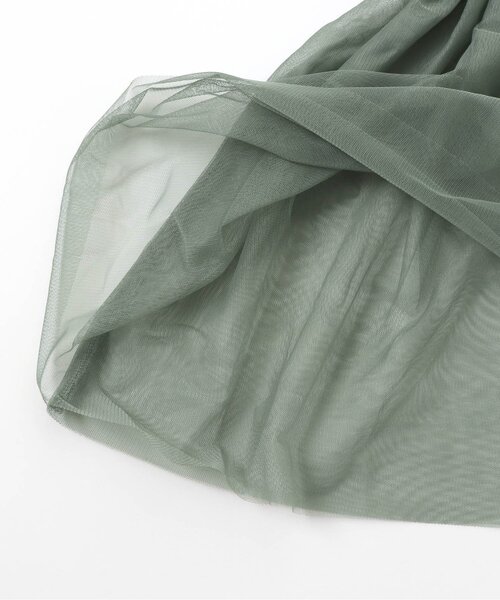 BREEZE(ブリーズ)の「チュールキャミワンピースセット(ワンピース・キッズ・オレンジ/ミント・120/110/90/80/140/130/100)」の5枚目の写真