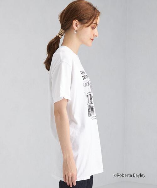 GOOD ROCK SPEED(グッドロックスピード)の「【別注】<GOOD ROCK SPEED> ROBERTA BAYLEY ショートスリーブ Tシャツ(Tシャツ/カットソー・レディース・オフホワイト/ブラック/ベージュ・FREE)」の5枚目の写真