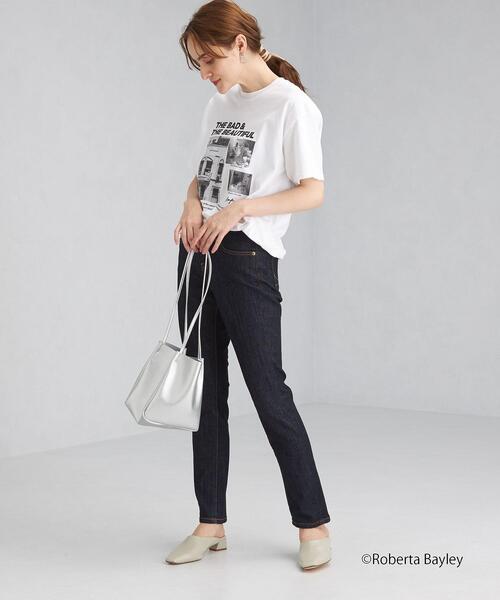 GOOD ROCK SPEED(グッドロックスピード)の「【別注】<GOOD ROCK SPEED> ROBERTA BAYLEY ショートスリーブ Tシャツ(Tシャツ/カットソー・レディース・オフホワイト/ブラック/ベージュ・FREE)」の13枚目の写真