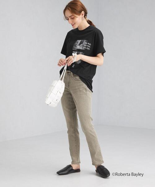 GOOD ROCK SPEED(グッドロックスピード)の「【別注】<GOOD ROCK SPEED> ROBERTA BAYLEY ショートスリーブ Tシャツ(Tシャツ/カットソー・レディース・オフホワイト/ブラック/ベージュ・FREE)」の15枚目の写真