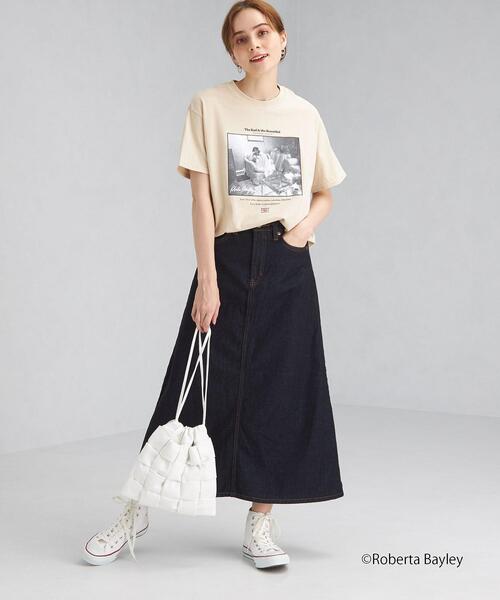 GOOD ROCK SPEED(グッドロックスピード)の「【別注】<GOOD ROCK SPEED> ROBERTA BAYLEY ショートスリーブ Tシャツ(Tシャツ/カットソー・レディース・オフホワイト/ブラック/ベージュ・FREE)」の17枚目の写真