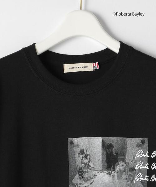 GOOD ROCK SPEED(グッドロックスピード)の「【別注】<GOOD ROCK SPEED> ROBERTA BAYLEY ショートスリーブ Tシャツ(Tシャツ/カットソー・レディース・オフホワイト/ブラック/ベージュ・FREE)」の20枚目の写真